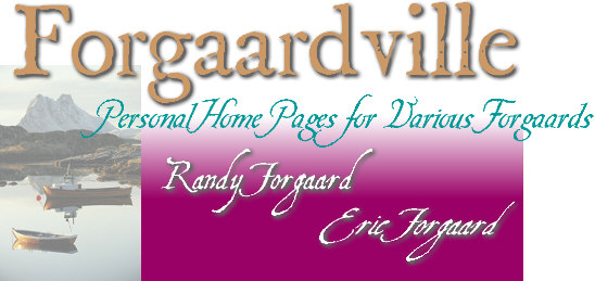 Forgaardville: Personal Home Pages for Various Forgaards